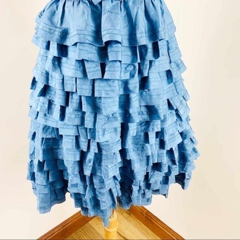 Betsy Johnson silk ruffle bows dress - Picture 8 of 11